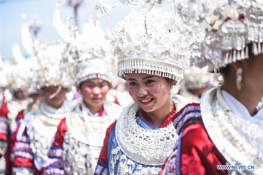 CHINA-GUIZHOU-MIAO ETHNIC GROUP-SISTERS FESTIVAL (CN)