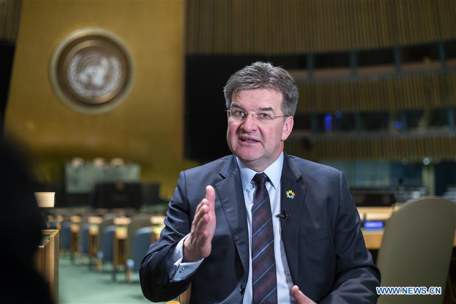 UN-GENERAL ASSEMBLY-PRESIDENT-LAJCAK-INTERVIEW