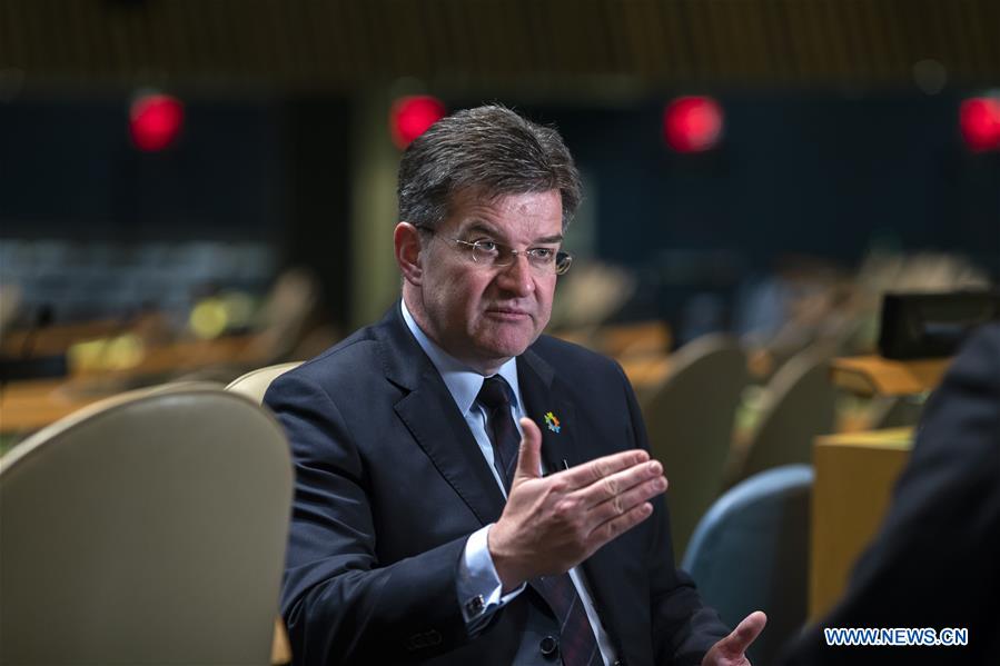 UN-GENERAL ASSEMBLY-PRESIDENT-LAJCAK-INTERVIEW