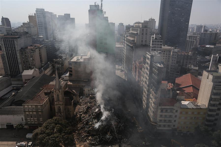 BRASIL-SAO PAULO-BUILDING COLLAPSES