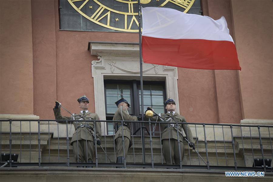 POLAND-WARSAW-NATIONAL FLAG DAY