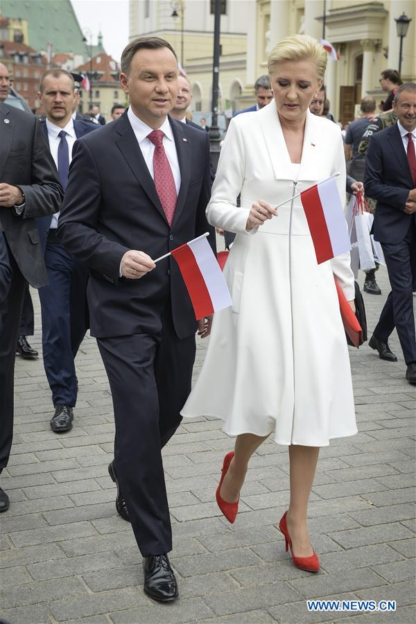 POLAND-WARSAW-NATIONAL FLAG DAY