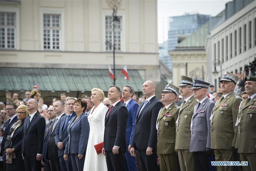 POLAND-WARSAW-NATIONAL FLAG DAY