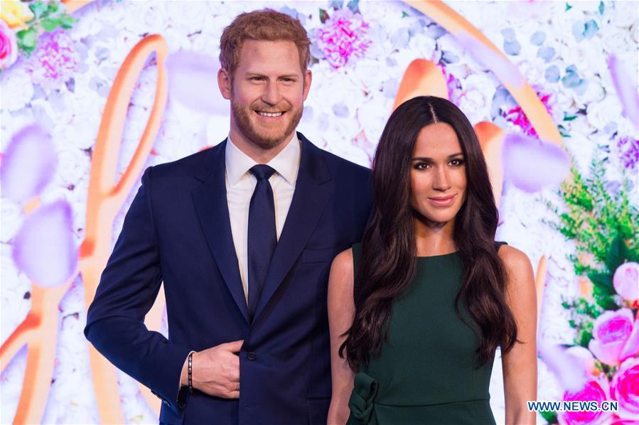 BRITAIN-LONDON-WAX FIGURE-MEGHAN MARKLE