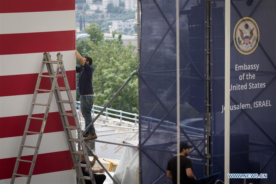 MIDEAST-JERUSALEM-NEW U.S. EMBASSY-PREPARATION