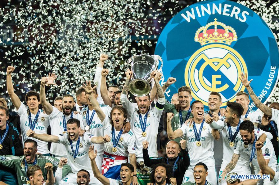 Real Madrid wins UEFA Champions League 