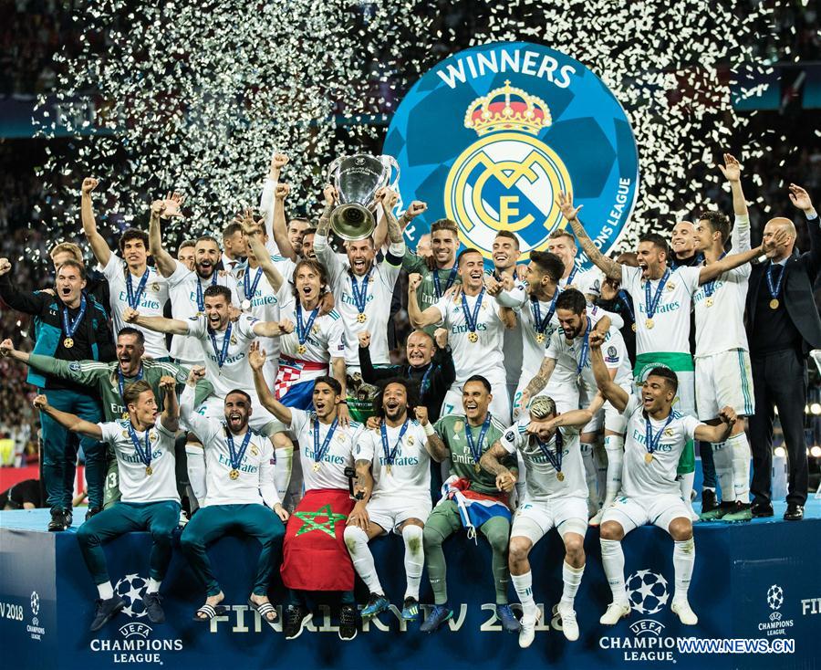 real madrid uefa champions league 2018