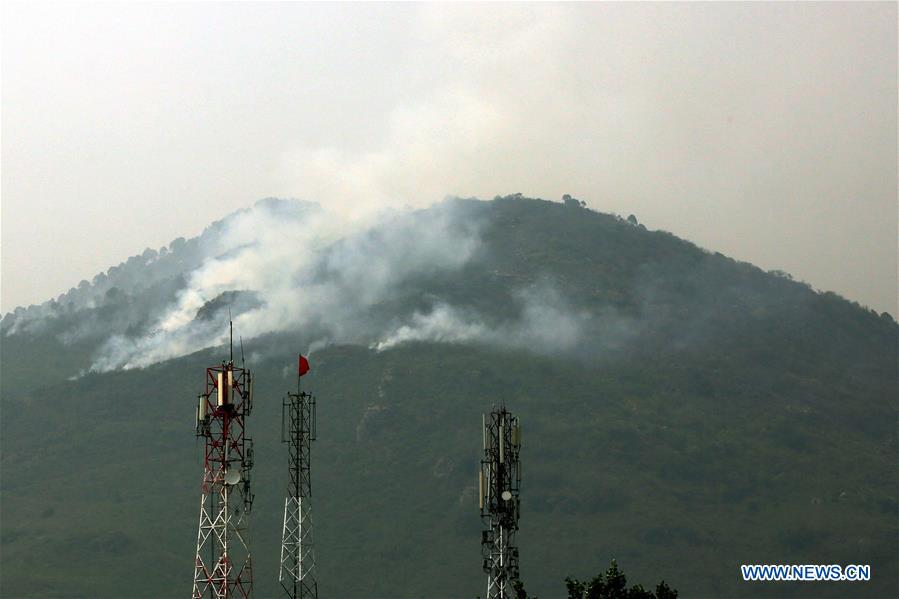 PAKISTAN-ISLAMABAD-FOREST FIRE