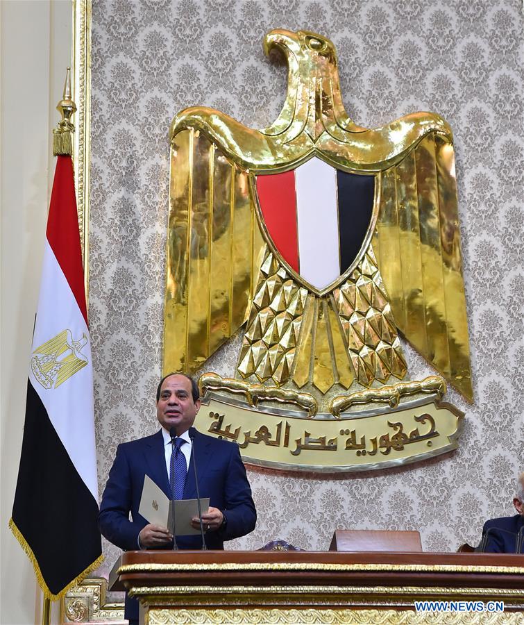 EGYPT-CAIRO-SISI-SWEARING-IN