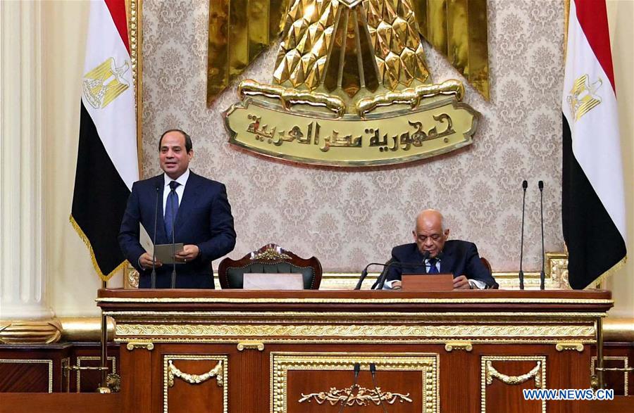 EGYPT-CAIRO-SISI-SWEARING-IN