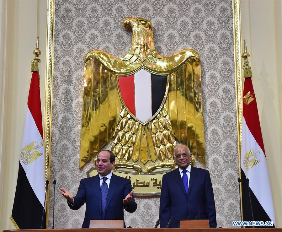 EGYPT-CAIRO-SISI-SWEARING-IN