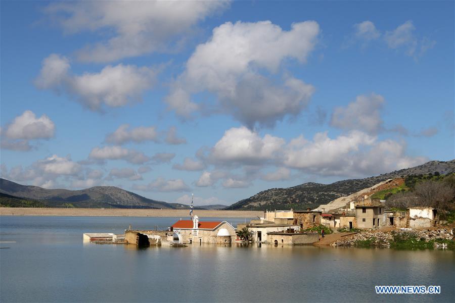 GREECE-CRETE-GHOST VILLAGE-DROUGHT