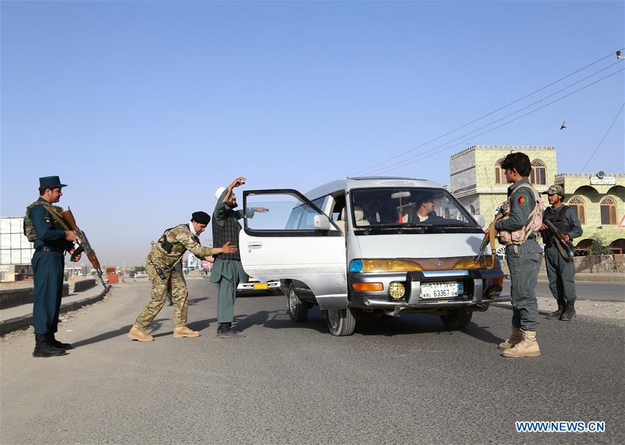 AFGHANISTAN-GHAZNI-SECURITY CHECKPOINT-AL-QAIDA LEADER