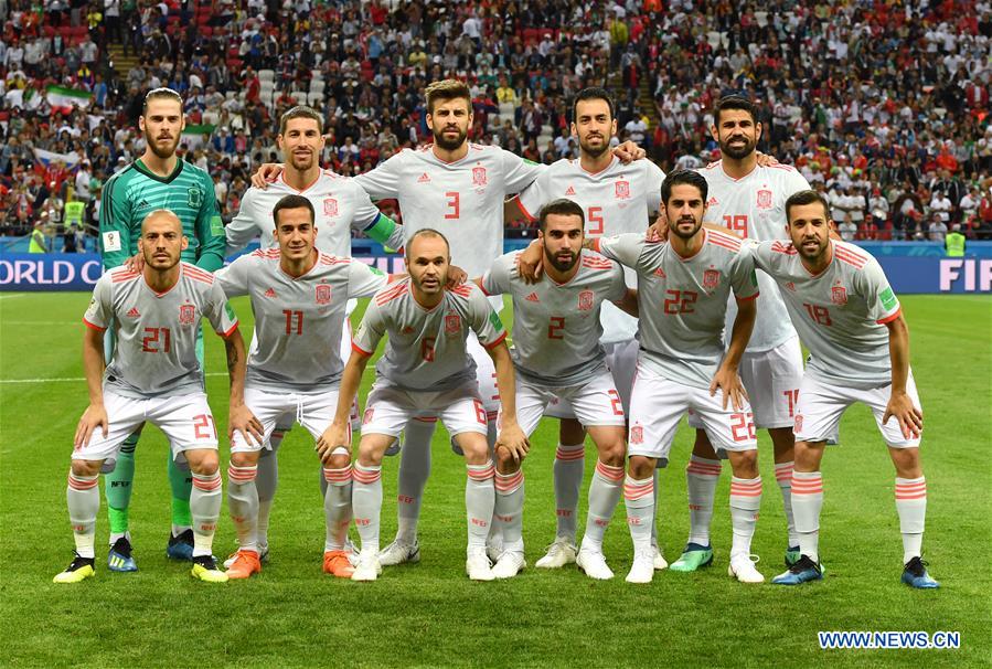 (SP)RUSSIA-KAZAN-2018 WORLD CUP-GROUP B-SPAIN VS IRAN