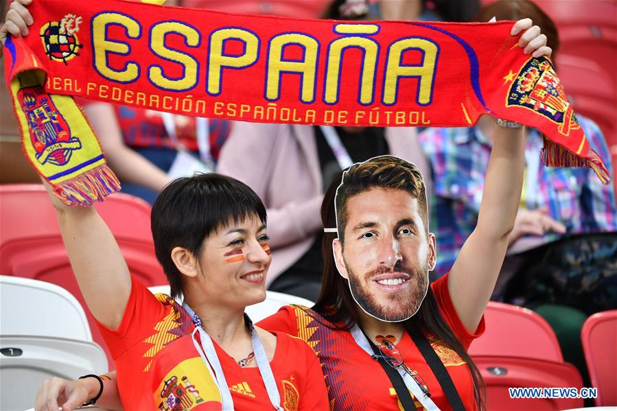 (SP)RUSSIA-KAZAN-2018 WORLD CUP-GROUP B-SPAIN VS IRAN