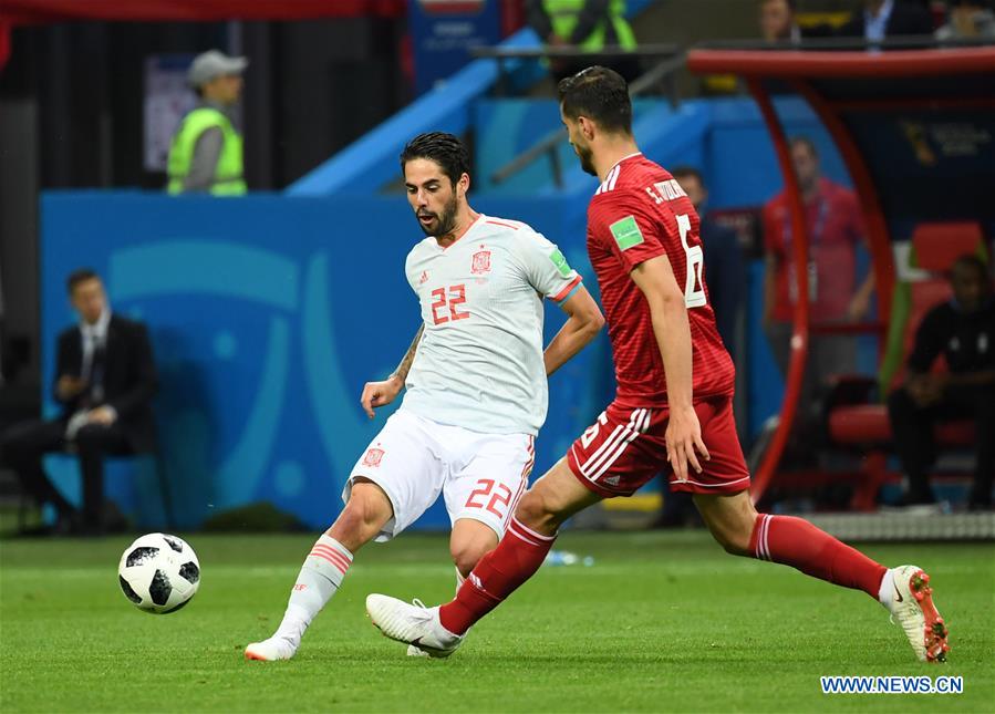 (SP)RUSSIA-KAZAN-2018 WORLD CUP-GROUP B-SPAIN VS IRAN