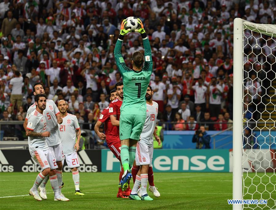 (SP)RUSSIA-KAZAN-2018 WORLD CUP-GROUP B-SPAIN VS IRAN