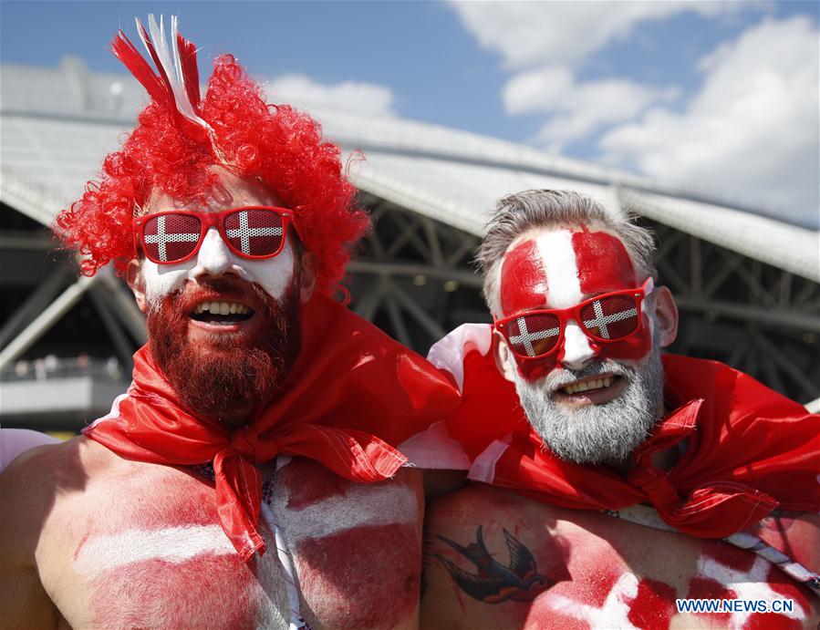 (SP)RUSSIA-SAMARA-2018 WORLD CUP-GROUP C-DENMARK VS AUSTRALIA