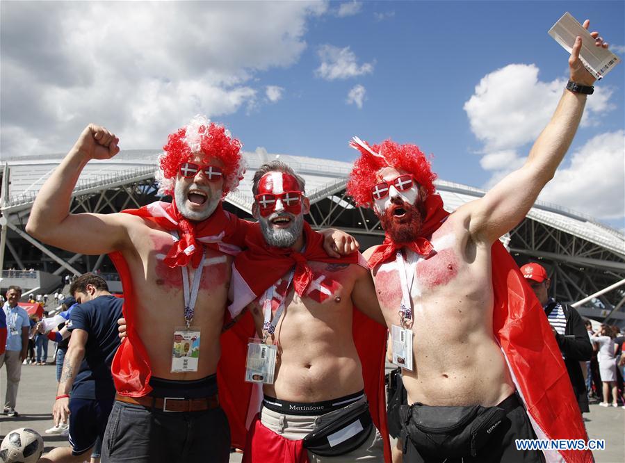 (SP)RUSSIA-SAMARA-2018 WORLD CUP-GROUP C-DENMARK VS AUSTRALIA