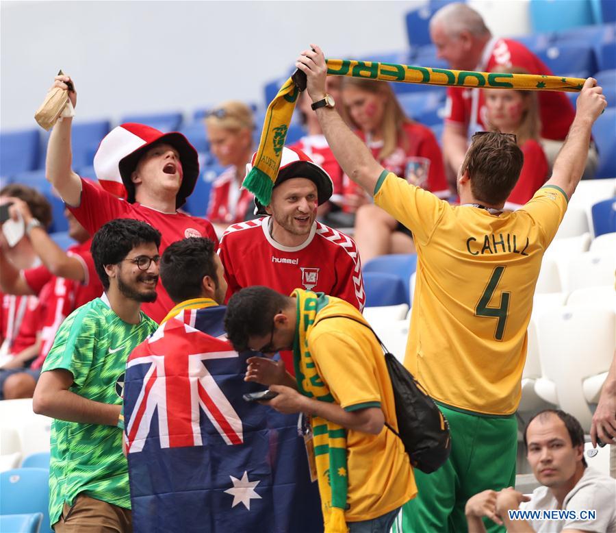 (SP)RUSSIA-SAMARA-2018 WORLD CUP-GROUP C-DENMARK VS AUSTRALIA