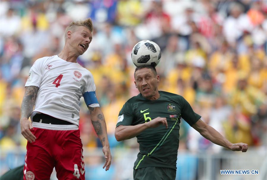 (SP)RUSSIA-SAMARA-2018 WORLD CUP-GROUP C-DENMARK VS AUSTRALIA