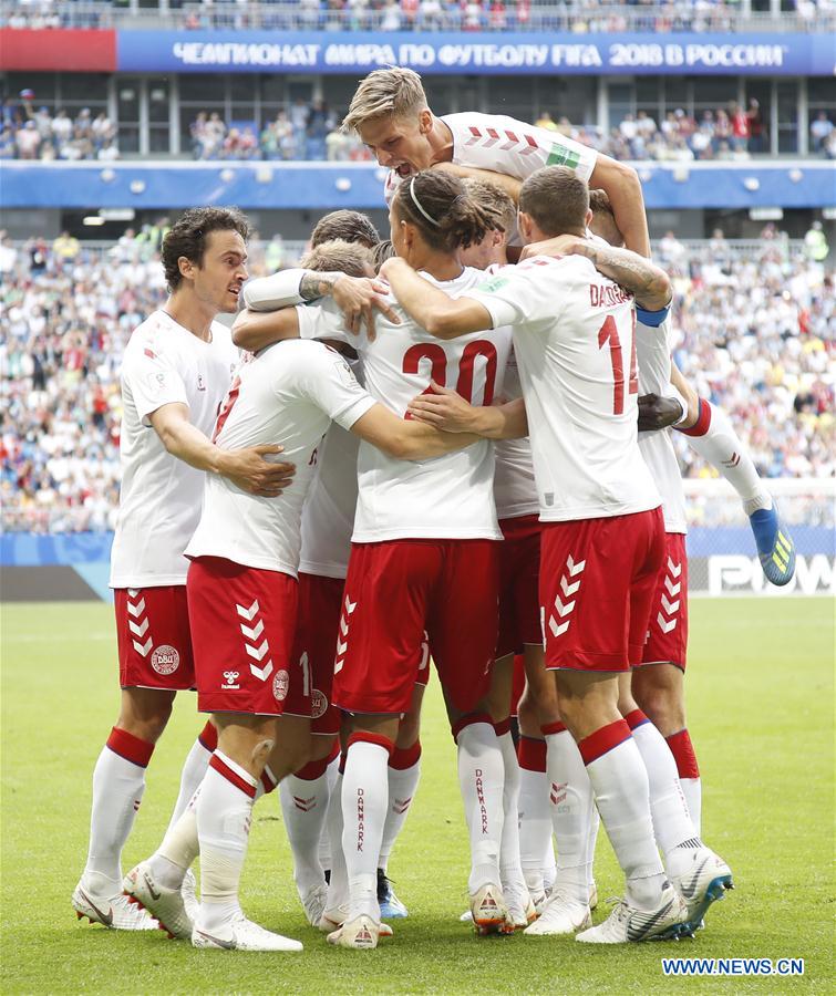 (SP)RUSSIA-SAMARA-2018 WORLD CUP-GROUP C-DENMARK VS AUSTRALIA