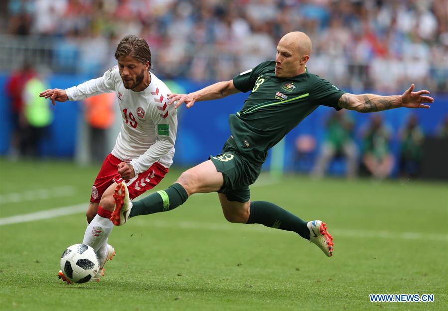 (SP)RUSSIA-SAMARA-2018 WORLD CUP-GROUP C-DENMARK VS AUSTRALIA