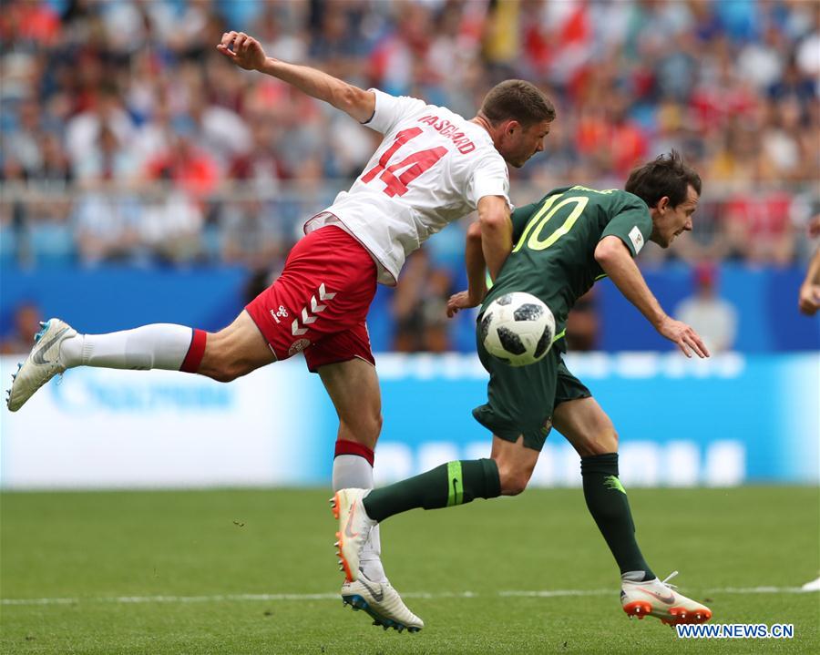 (SP)RUSSIA-SAMARA-2018 WORLD CUP-GROUP C-DENMARK VS AUSTRALIA