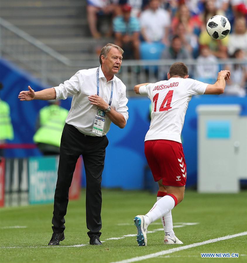 (SP)RUSSIA-SAMARA-2018 WORLD CUP-GROUP C-DENMARK VS AUSTRALIA