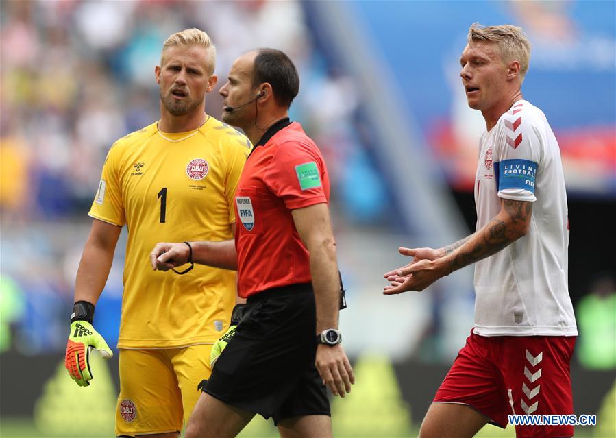 (SP)RUSSIA-SAMARA-2018 WORLD CUP-GROUP C-DENMARK VS AUSTRALIA