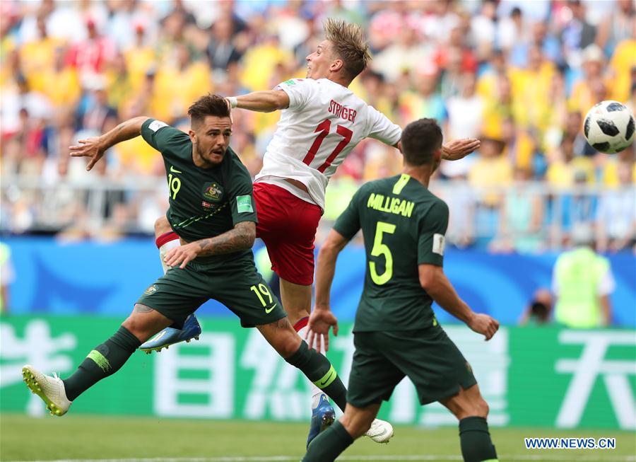 (SP)RUSSIA-SAMARA-2018 WORLD CUP-GROUP C-DENMARK VS AUSTRALIA