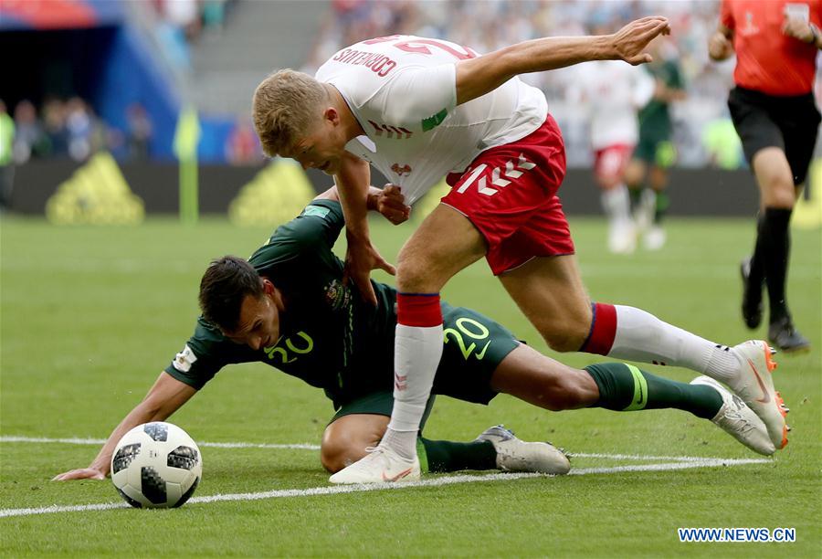 (SP)RUSSIA-SAMARA-2018 WORLD CUP-GROUP C-DENMARK VS AUSTRALIA