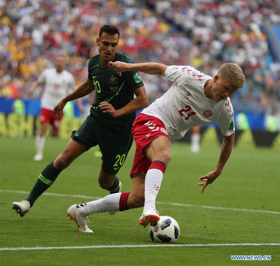 (SP)RUSSIA-SAMARA-2018 WORLD CUP-GROUP C-DENMARK VS AUSTRALIA