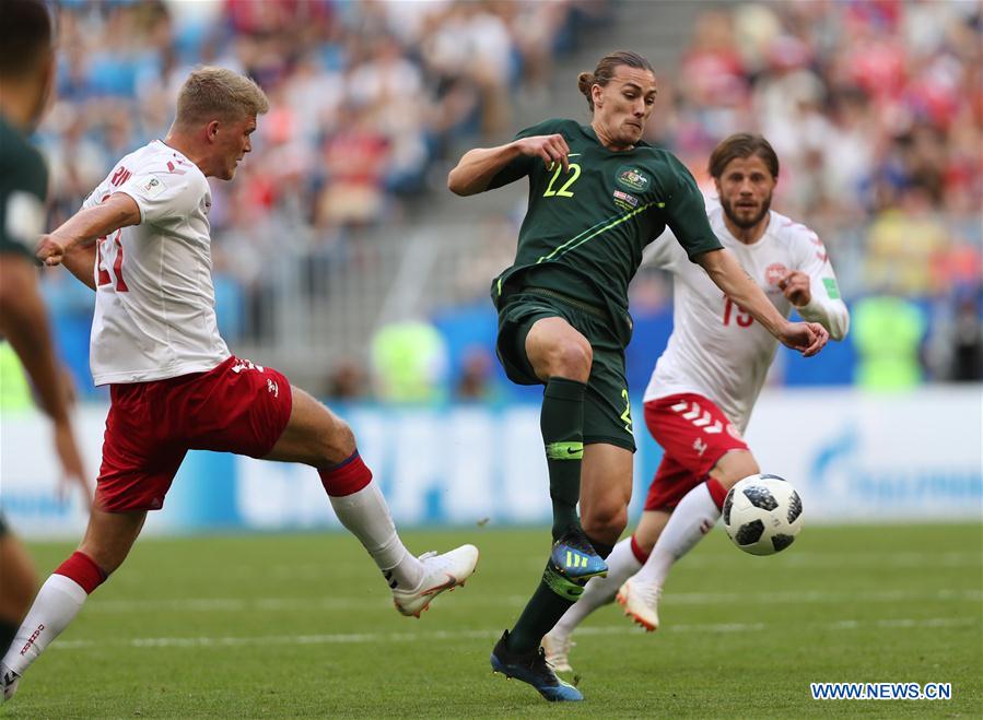 (SP)RUSSIA-SAMARA-2018 WORLD CUP-GROUP C-DENMARK VS AUSTRALIA