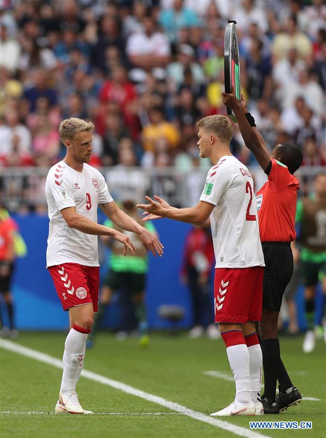 (SP)RUSSIA-SAMARA-2018 WORLD CUP-GROUP C-DENMARK VS AUSTRALIA