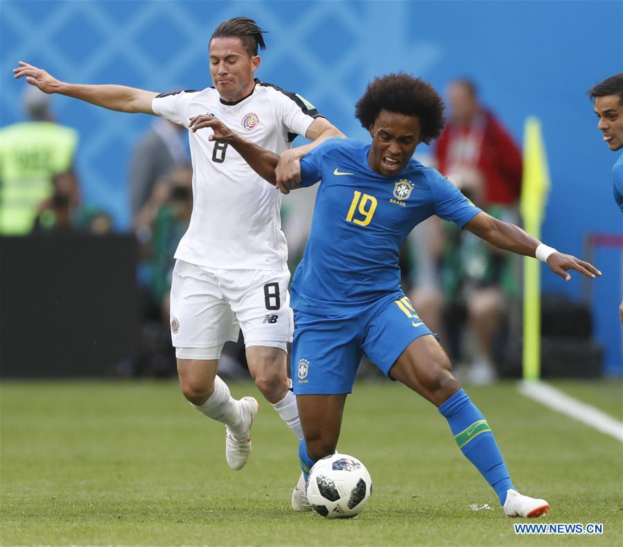 (SP)RUSSIA-SAINT PETERSBURG-2018 WORLD CUP-GROUP E-BRAZIL VS COSTA RICA