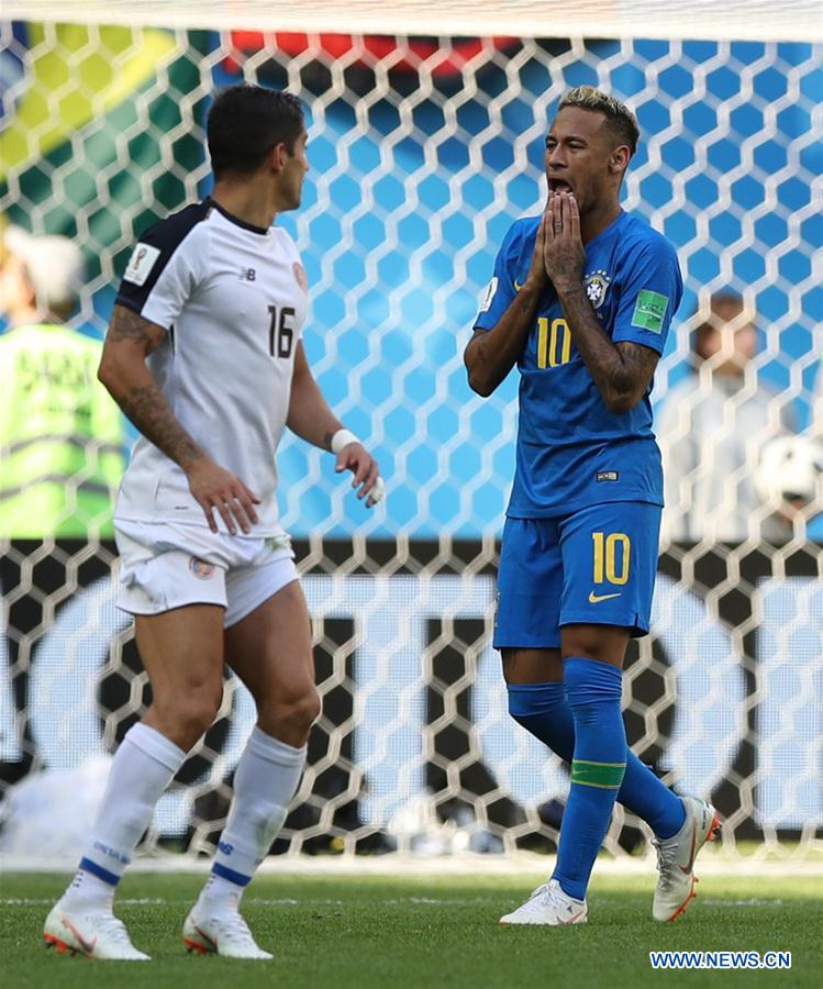 (SP)RUSSIA-SAINT PETERSBURG-2018 WORLD CUP-GROUP E-BRAZIL VS COSTA RICA