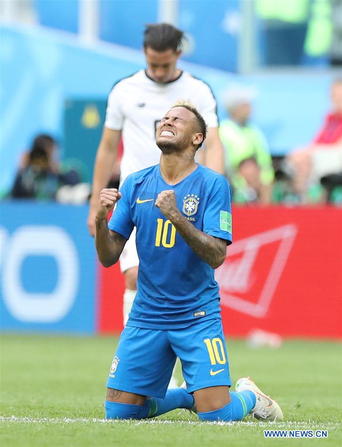 (SP)RUSSIA-SAINT PETERSBURG-2018 WORLD CUP-GROUP E-BRAZIL VS COSTA RICA