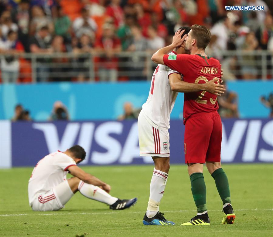 (SP)RUSSIA-SARANSK-2018 WORLD CUP-GROUP B-IRAN VS PORTUGAL