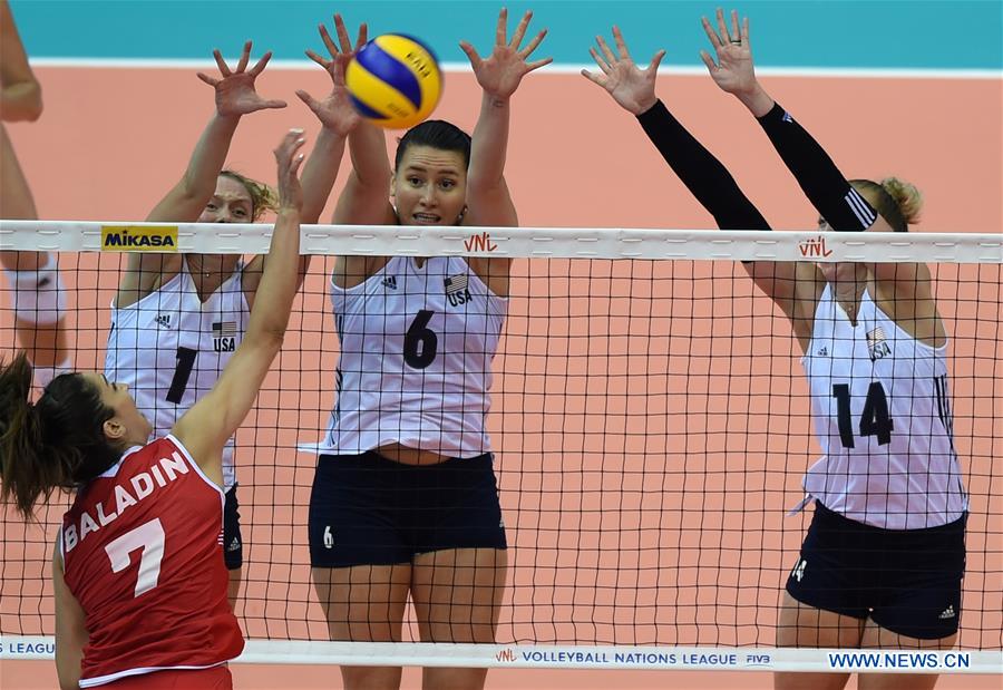 (SP)CHINA-NANJING-FIVB VOLLEYBALL NATIONS LEAGUE WOMEN'S FINALS