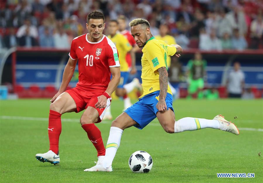 (SP)RUSSIA-MOSCOW-2018 WORLD CUP-GROUP E-SERBIA VS BRAZIL