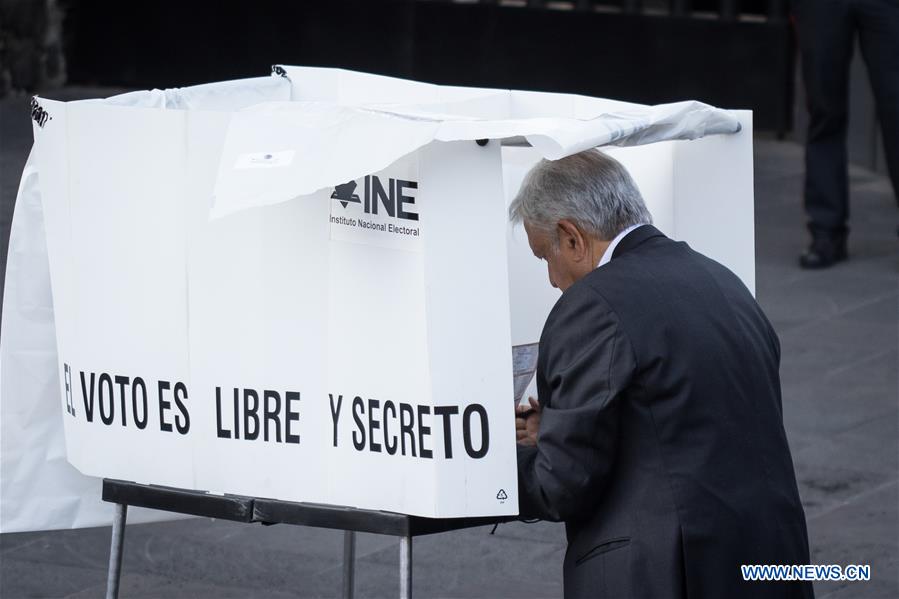 MEXICO-MEXICO CITY-PRESIDENTIAL ELECTION-VOTE