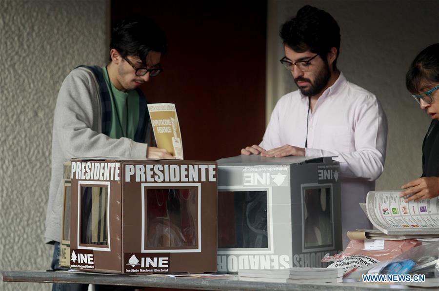 MEXICO-MEXICO CITY-PRESIDENTIAL ELECTION-VOTE