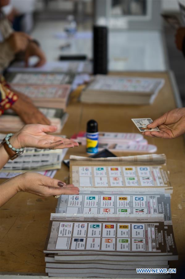 MEXICO-MEXICO CITY-PRESIDENTIAL ELECTION-VOTE