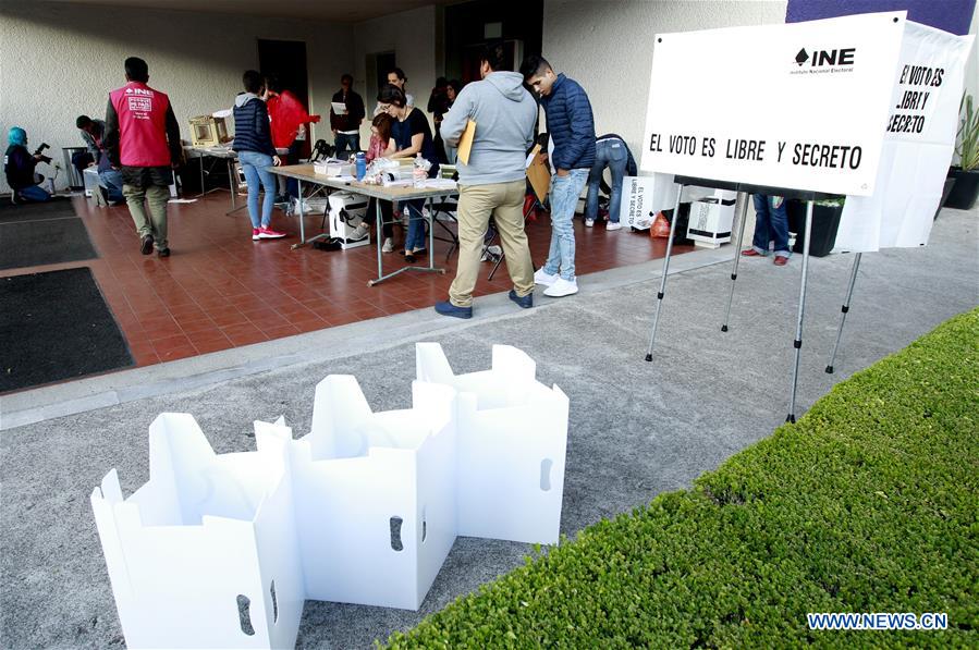 MEXICO-MEXICO CITY-PRESIDENTIAL ELECTION-VOTE