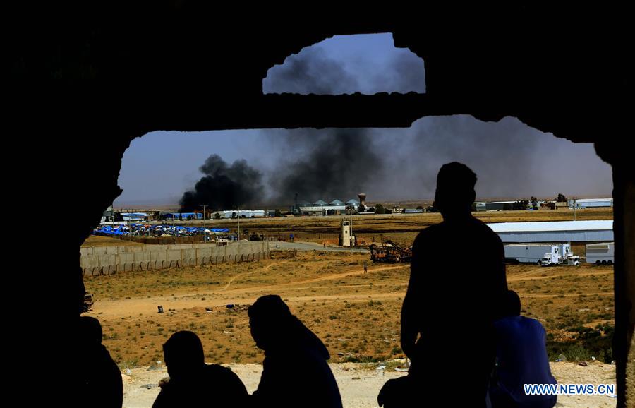 JORDAN-NASIB-BORDER CROSSING-SYRIA-REFUGEES