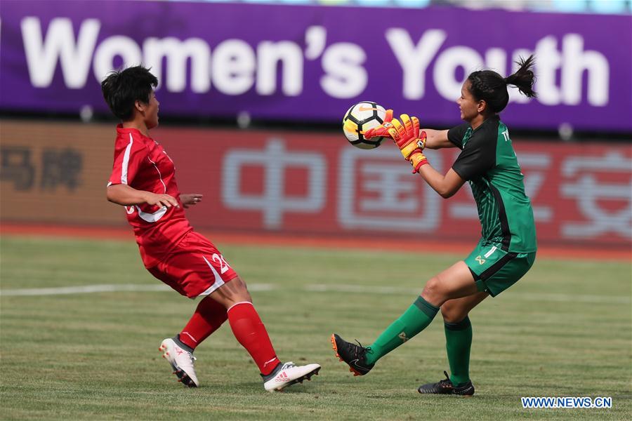 (SP)CHINA-DUYUN-INTERNATIONAL WOMEN'S YOUTH FOOTBALL TOURNAMENT DUYUN 2018 (CN)
