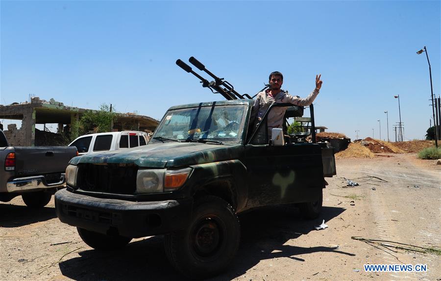 SYRIA-DARAA-NASIB BORDER CROSSING-JORDAN-CAPTURE