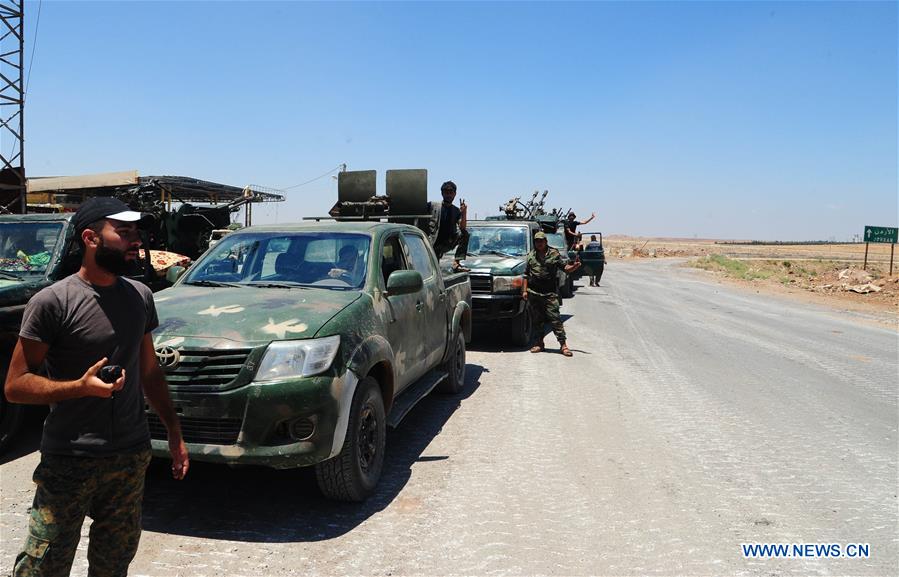 SYRIA-DARAA-NASIB BORDER CROSSING-JORDAN-CAPTURE