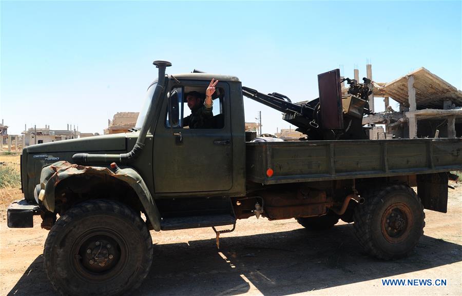 SYRIA-DARAA-NASIB BORDER CROSSING-JORDAN-CAPTURE